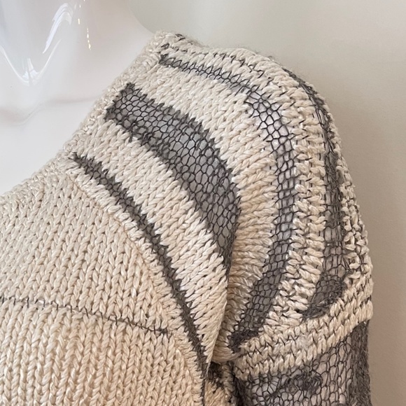 HELMET LANG Knitted Silk and Alpaca-Blend Sweater - Picture 5 of 11